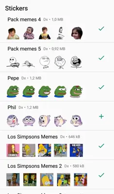 Stickers WhatsApp android App screenshot 4