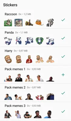 Stickers WhatsApp android App screenshot 5